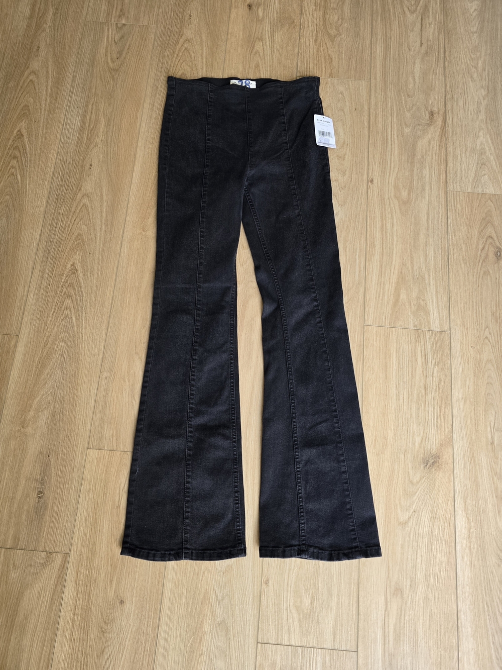 We The Free High Rise Black Flare Jeans